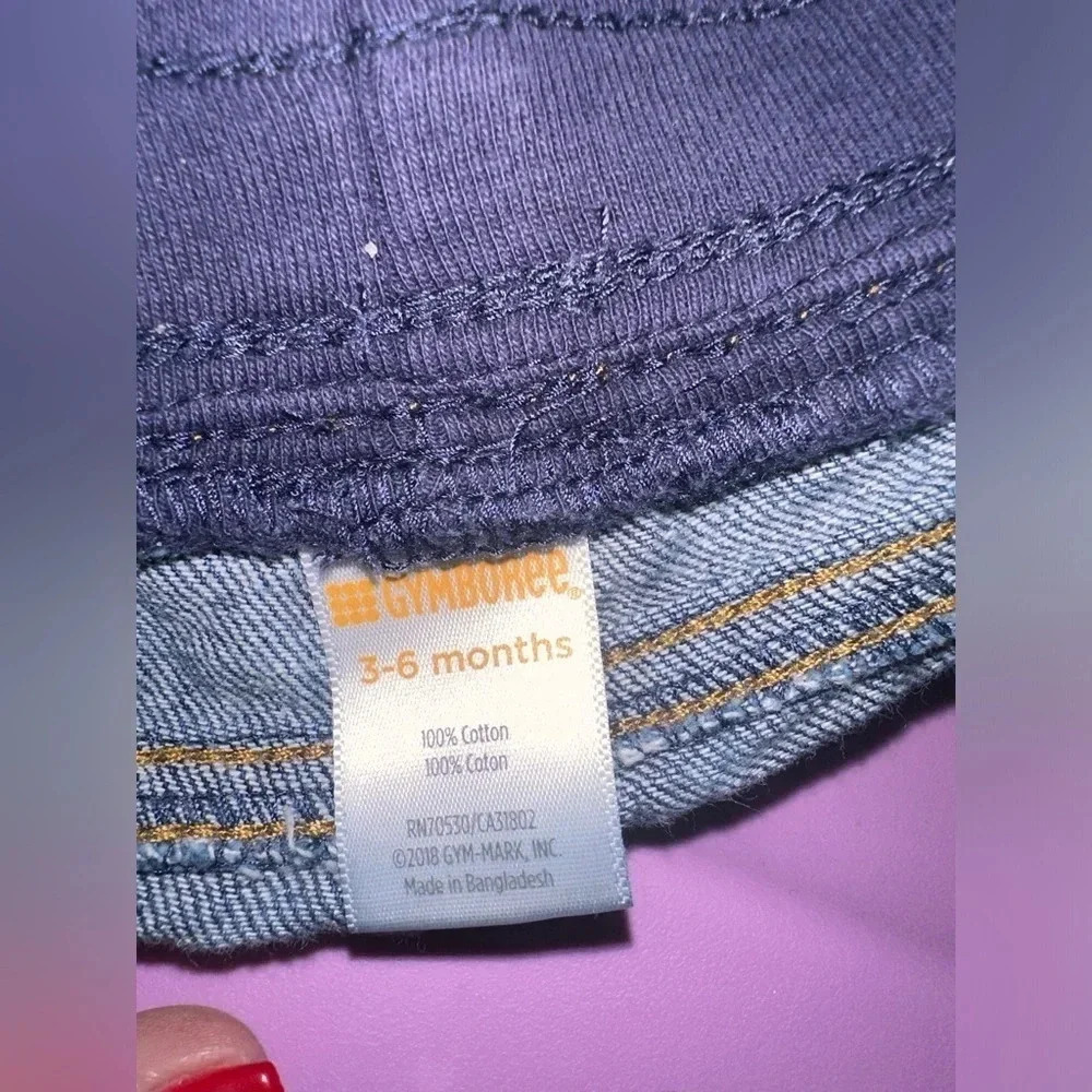 2 pair infant jeans size 3-6 months - Picture 5 of 6